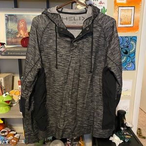 Button up lightweight pullover